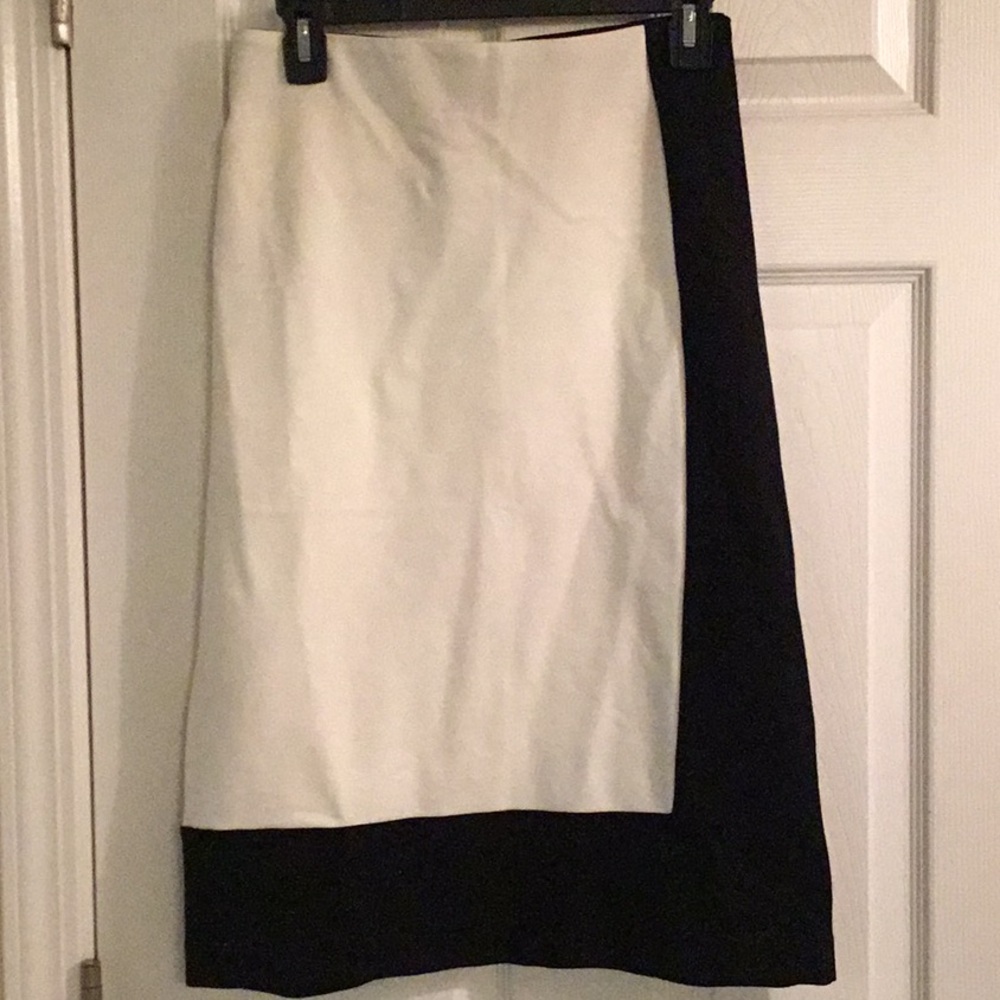 Elegant Black and White Women's Skirt
